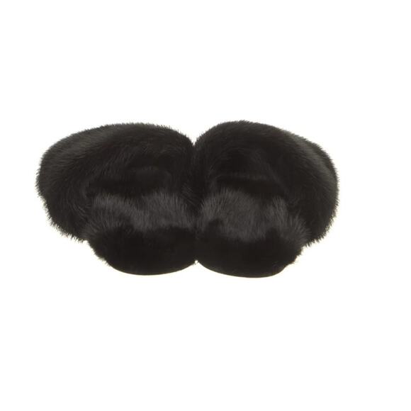 Saint Laurent mink fur slides - Picture 6 of 7